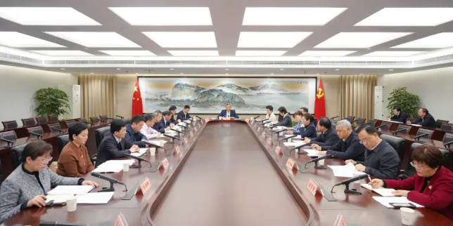 市委黨的建設(shè)工作領(lǐng)導(dǎo)小組召開(kāi)會(huì)議
